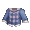 Cloud Argyle Shirt - virtual item (wanted)