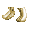 Gold Partition Socks - virtual item (bought)