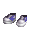 Blue Phat Platform Sneakers