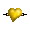 Gold Heart Hairpin - virtual item (Donated)