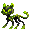 Green Acinonyx Speed King Cheetah - virtual item (Wanted)