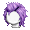 Girl's Edgy Hair Purple - virtual item (questing)