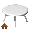 White Steel Table - virtual item (Wanted)
