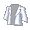 Antarctic White Polyester Suit Jacket - virtual item