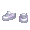 Lavender Tennis Shoes - virtual item (Questing)