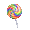 Giant Rainbow Lollipop - virtual item (Donated)