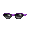 Purple Sizzle Sunglasses - virtual item (Questing)