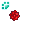 [Animal] Basic Red Flower Hairpin - virtual item