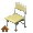 Yellow Steel Chair - virtual item (questing)