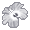 Lucky Silver Hibiscus - virtual item (Questing)