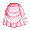 Victorianna Tea Rose Bustle Skirt - virtual item (donated)