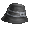 Gray Buckle Trench Hat - virtual item (Wanted)