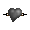 Black Heart Hairpin - virtual item (Bought)