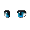 Guy's Focused Eyes Blue - virtual item (questing)