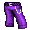 Purple Juvenile Delinquent Pants - virtual item