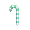 Green Striped Candy Cane - virtual item (Questing)