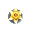 Single Yellow Daffodil - Black Bouquet - virtual item (bought)