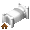 White Snuggle Bed - virtual item (Questing)