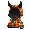 Orange Demon Hoodie - virtual item