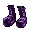 Stealth UltraViolet Boots - virtual item (Questing)