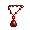 Red Bauble Drop Pendant - virtual item
