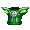 G-Team Ranger Green Chestplate - virtual item (donated)
