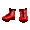 Raving Red Starman Boots - virtual item