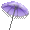 Lacy Lavender Beach Umbrella - virtual item (Wanted)