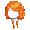 Girl's Chiki Tails Orange (Dark) - virtual item (questing)