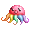 Rainbow Octopus - virtual item (Wanted)