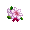 Pink Lily Boutonniere - virtual item (Questing)