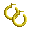 Gold Hoop Earrings - virtual item (wanted)
