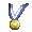 Gold Medal - virtual item (Wanted)