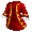 Elegant Red Satin Coat - virtual item