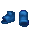 Blue Flame Shoes - virtual item (donated)
