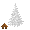 Medium White Holiday Tree - virtual item (Questing)