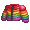 Skittles Rainbow Jacket - virtual item (Questing)