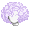 Girl's Loose Afro Curl Purple (Lite) - virtual item (Questing)