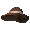 Brown Wide Brimmed Hat - virtual item (Wanted)