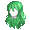 Girl's Tsumu Green (Dark) - virtual item (Questing)