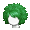 Girl's Dandelion Green (Dark) - virtual item (questing)