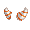 Orange and White Striped Horns of the Demon - virtual item (wanted)