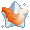 Astra: Swishing Orange Fox Tail - virtual item (donated)