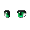 Guy's Focused Eyes Green - virtual item (wanted)