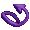 Violet Devil Tail - virtual item (Bought)