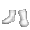 Long White Socks - virtual item (Questing)