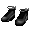 Black Chunky Heels - virtual item (Questing)