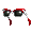 Red Propped-up Shades - virtual item (questing)