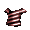 Dusk Zebra Top - virtual item (Wanted)