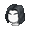 Girl's Shaggy Black (Dark) - virtual item (questing)